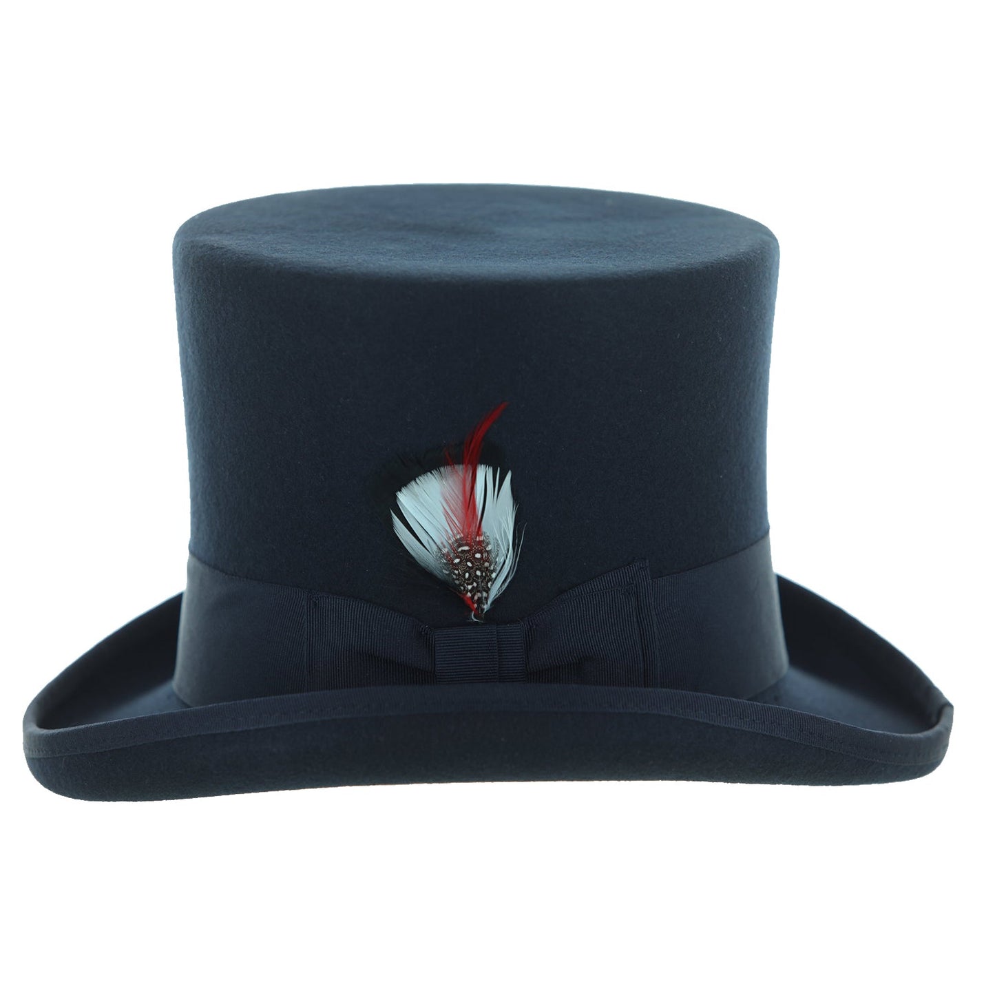 The Apex Premium Wool Navy Top Hat