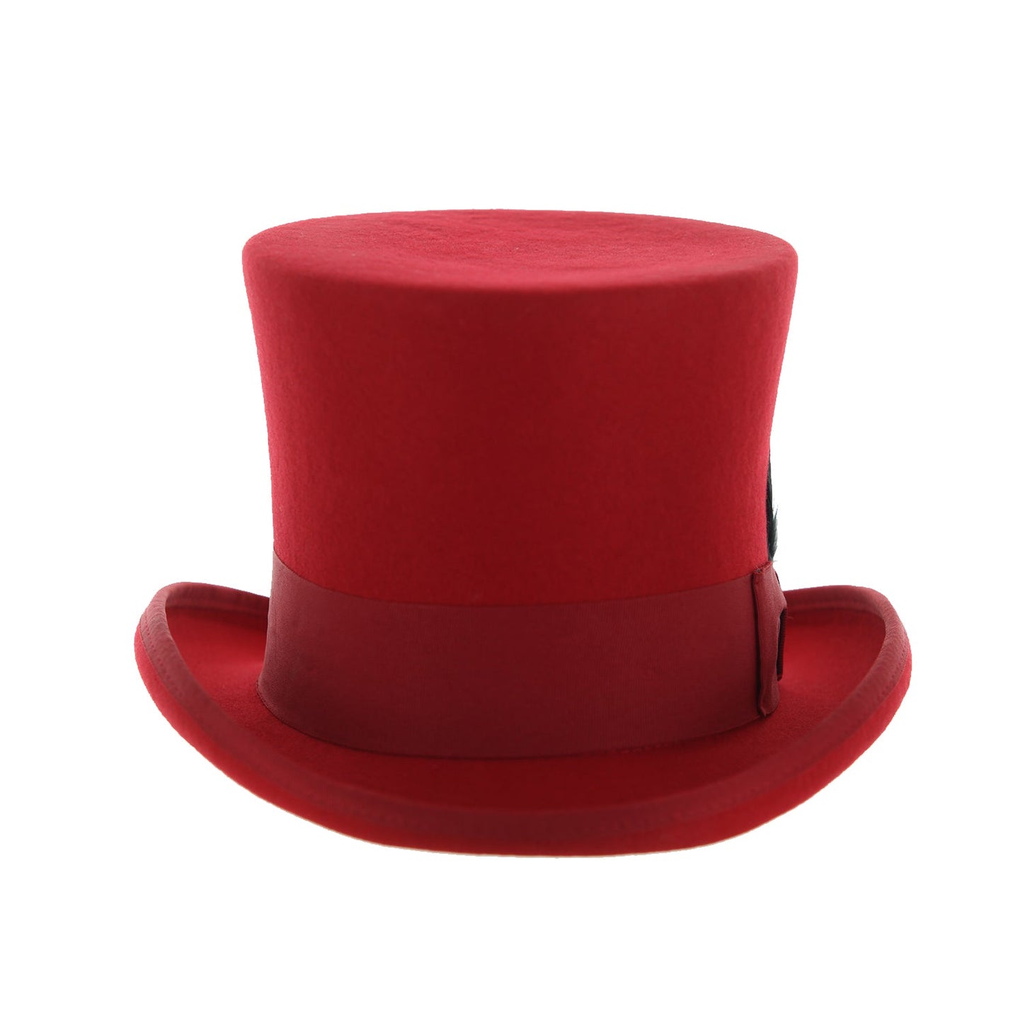 The Apex Premium Wool Red Top Hat