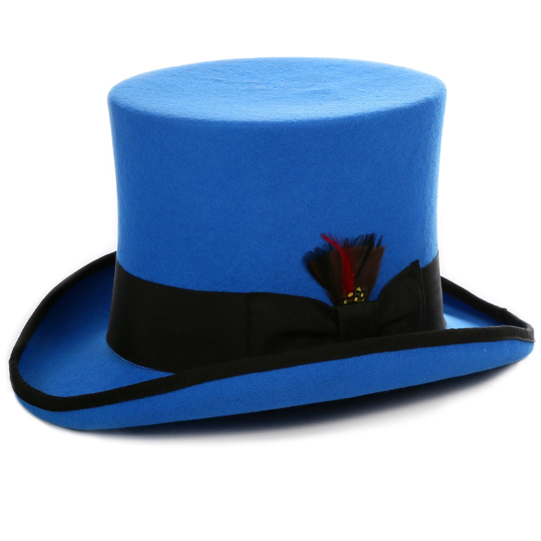 The Apex Premium Wool Royal Blue Top Hat