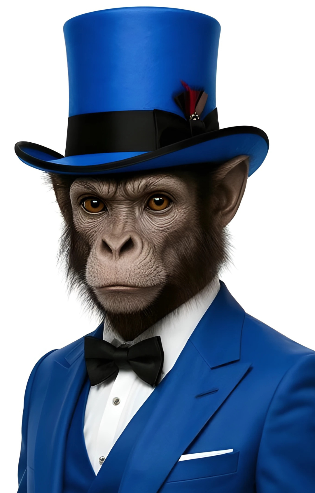 The Apex Premium Wool Royal Blue Top Hat