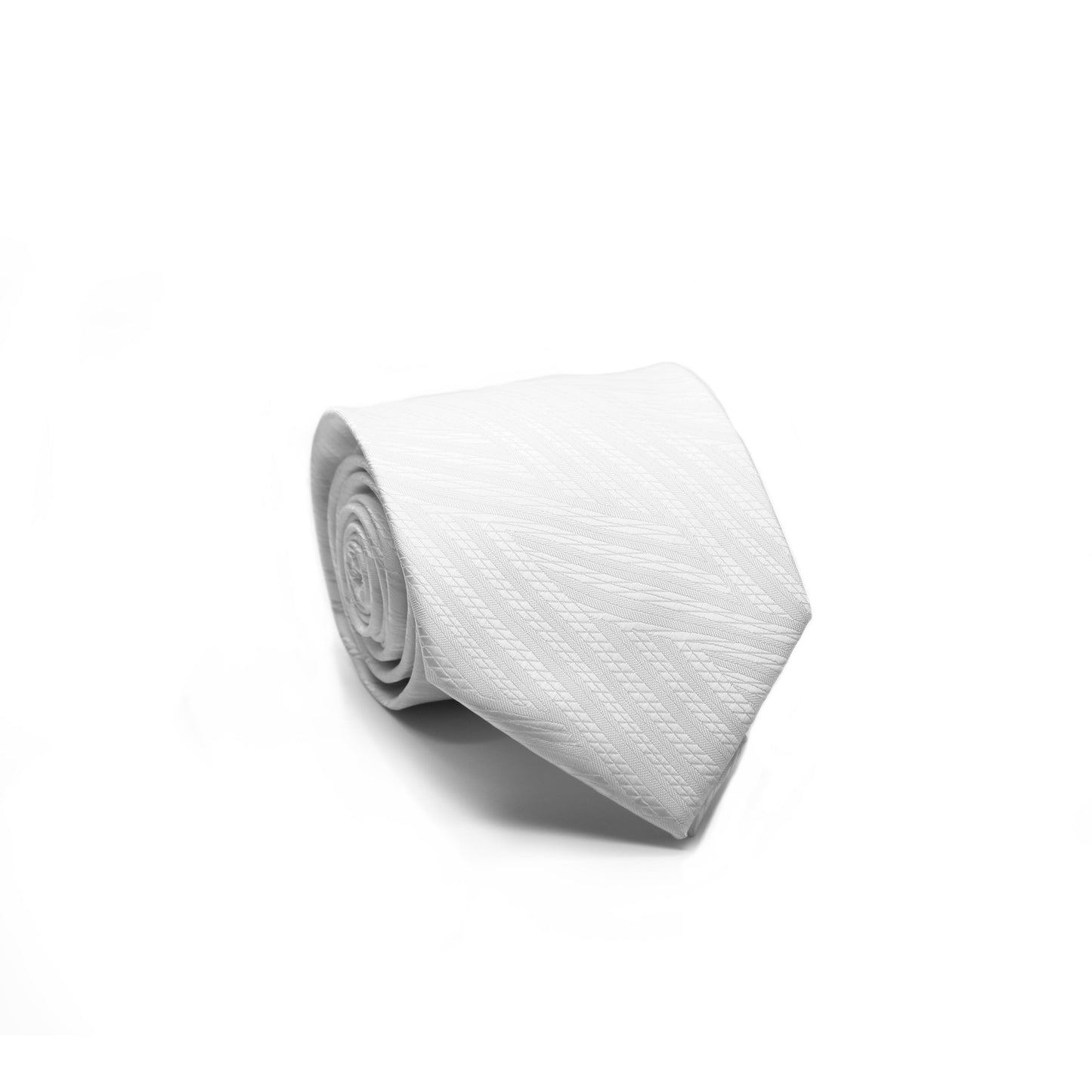 Mens Dads Classic Geometric Pattern Business Casual Necktie & Hanky Set IO - Ferrecci USA 