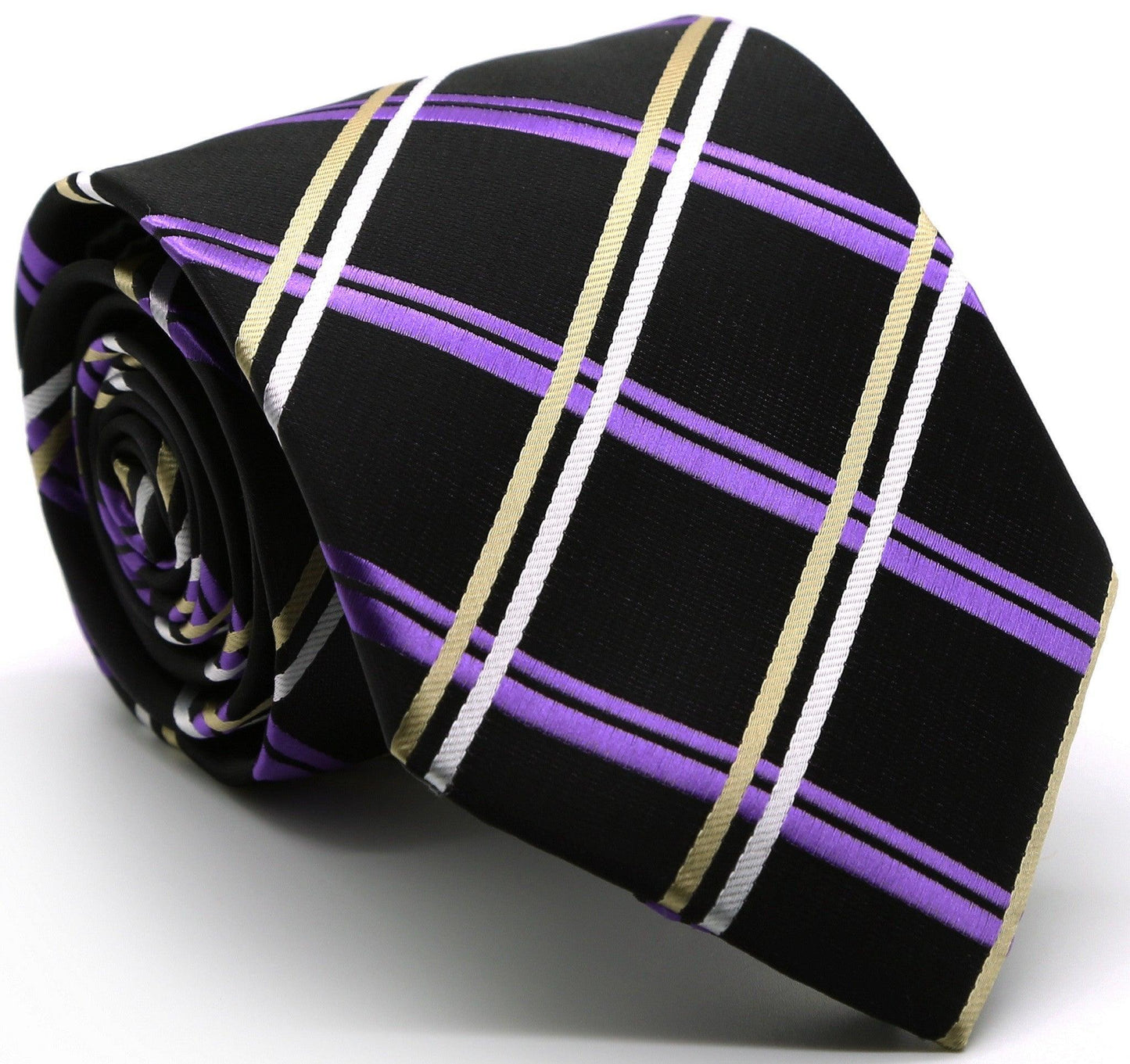 Premium Cross Striped Ties - Ferrecci USA 