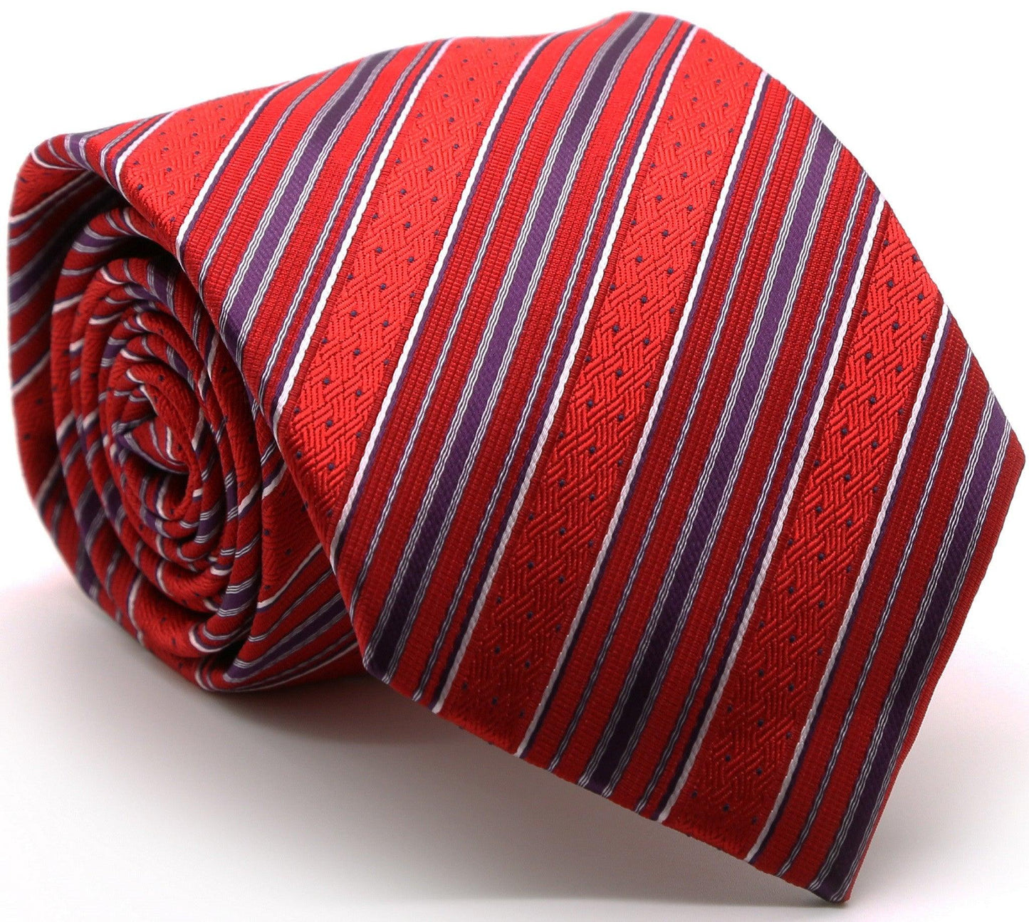 Premium Dotted Striped Ties - Ferrecci USA 