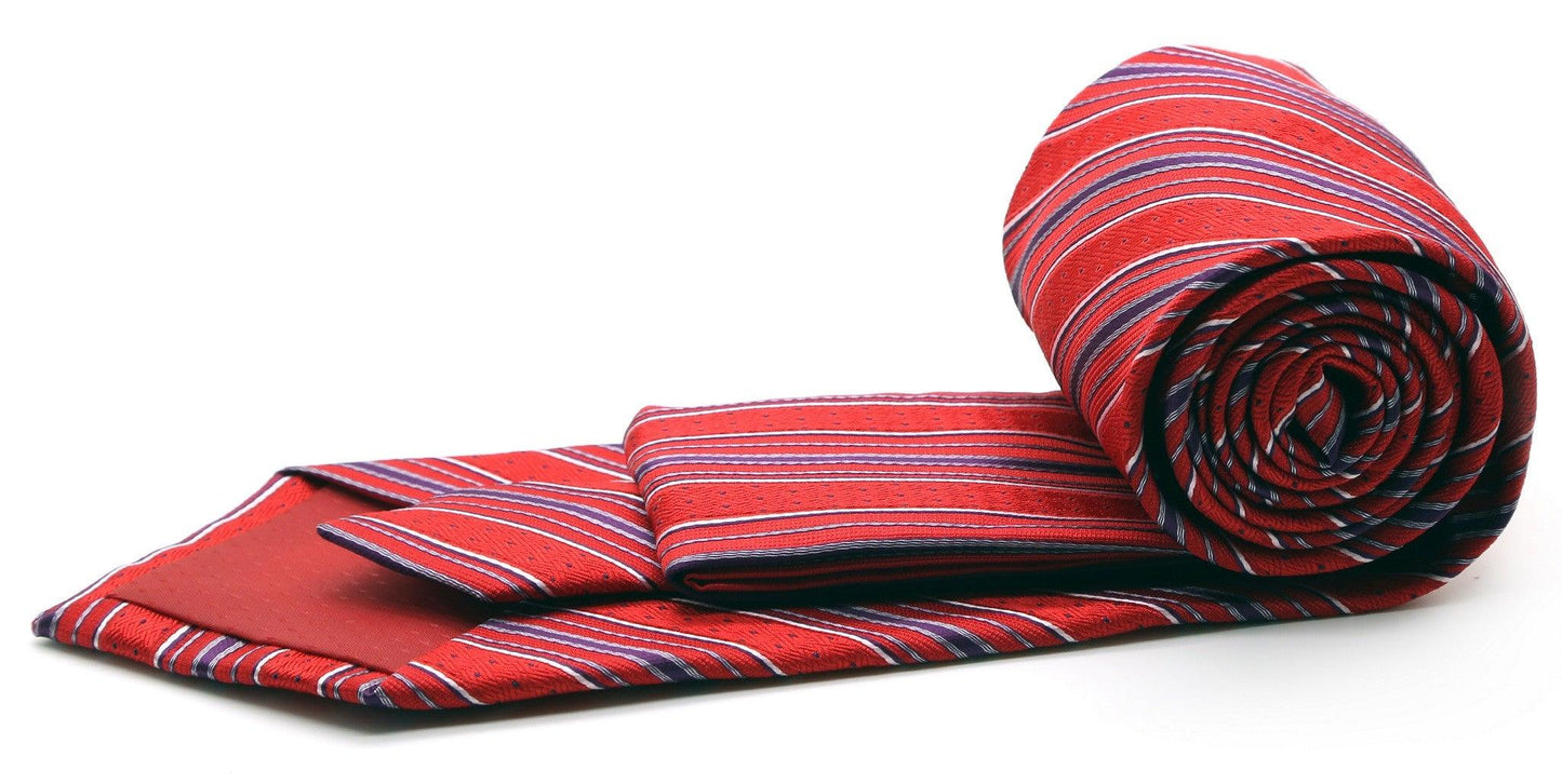Premium Dotted Striped Ties - Ferrecci USA 