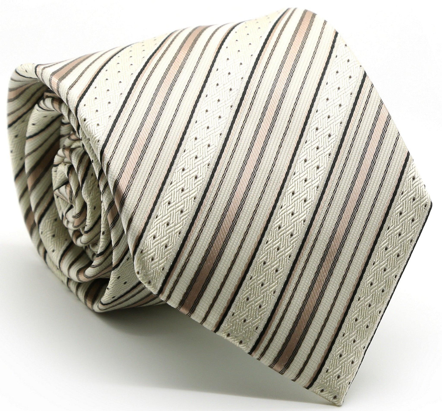 Premium Dotted Striped Ties - Ferrecci USA 