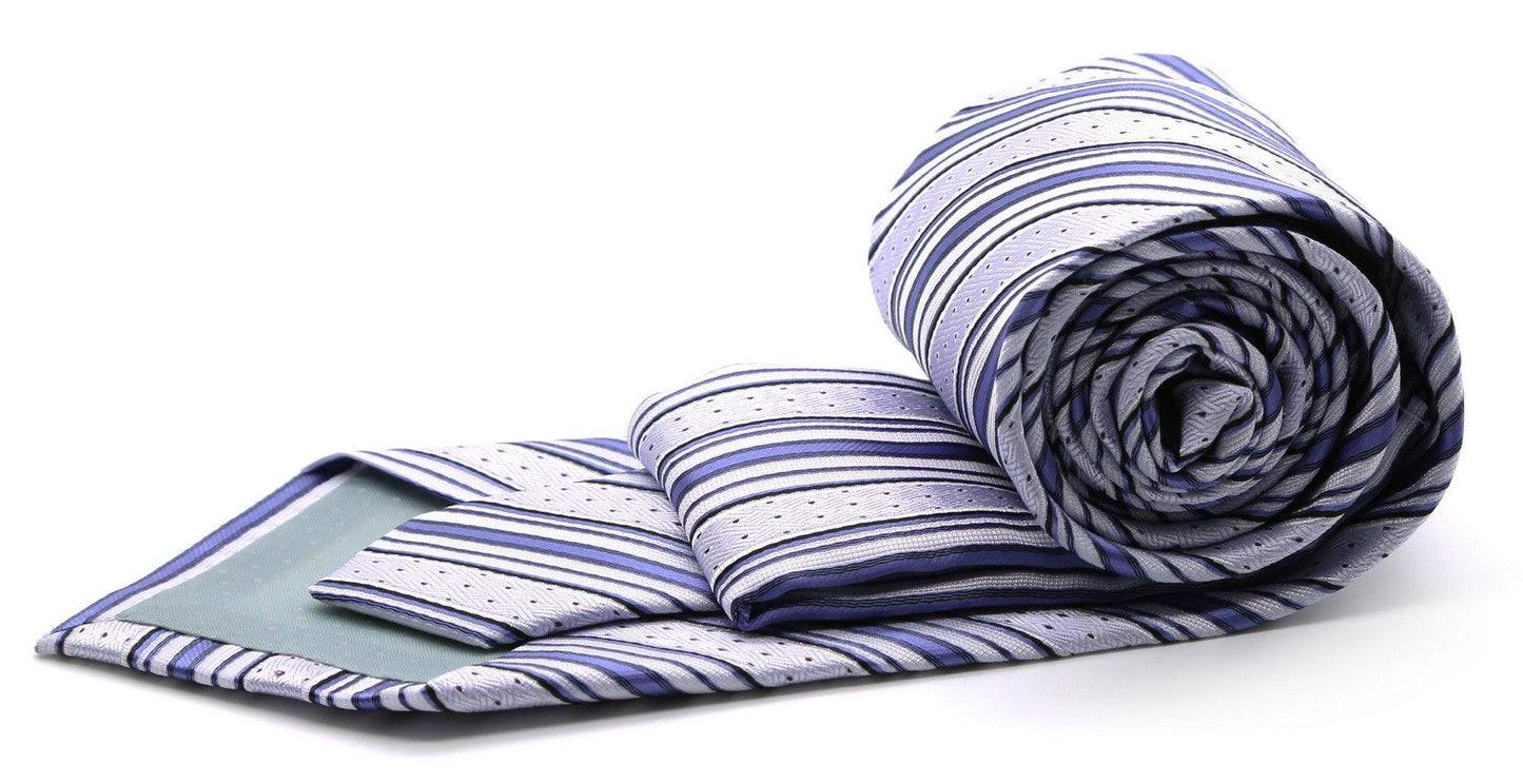 Premium Dotted Striped Ties - Ferrecci USA 