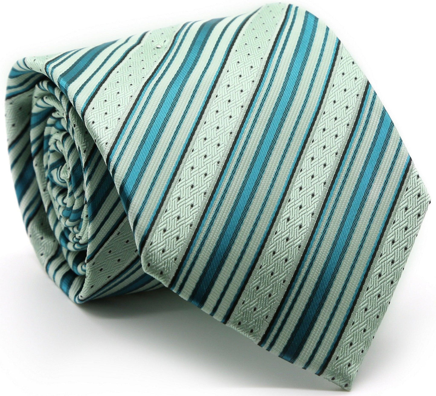 Premium Dotted Striped Ties - Ferrecci USA 