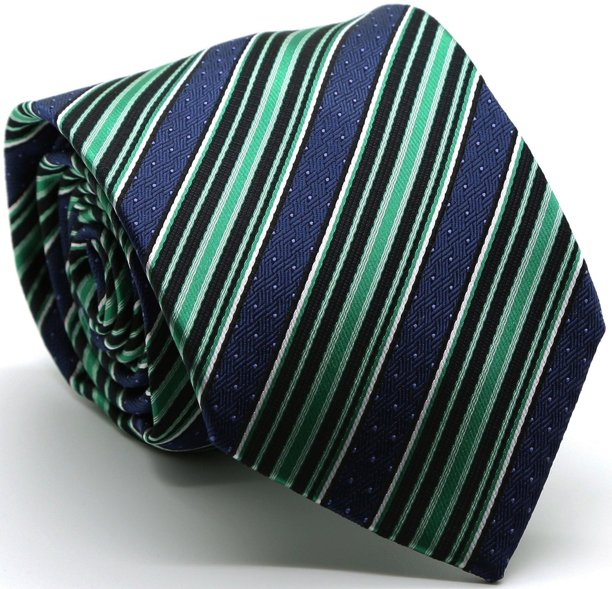 Premium Dotted Striped Ties - Ferrecci USA 