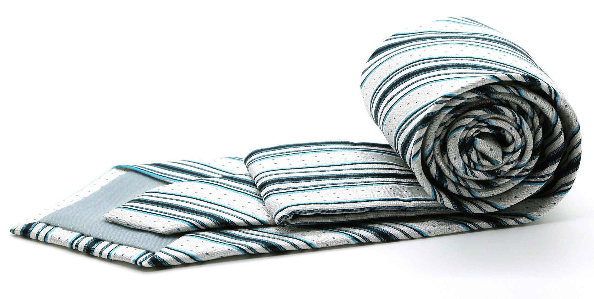 Premium Dotted Striped Ties - Ferrecci USA 