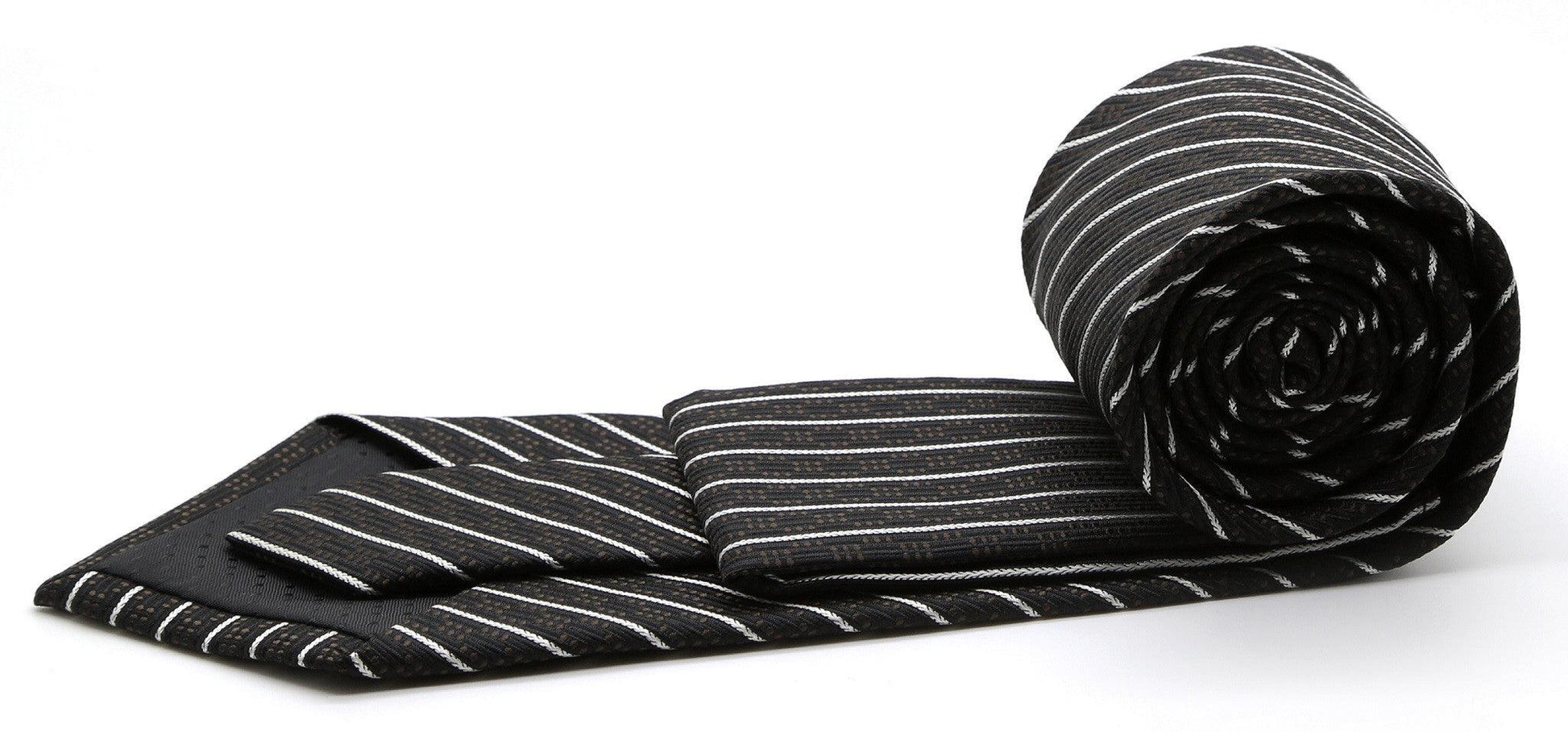 Premium Single Striped Ties - Ferrecci USA 