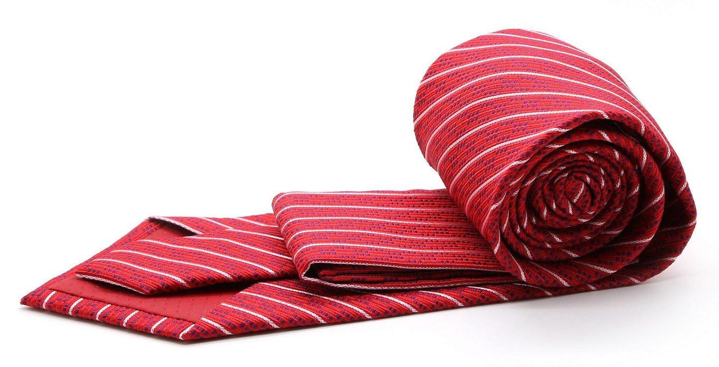 Premium Single Striped Ties - Ferrecci USA 