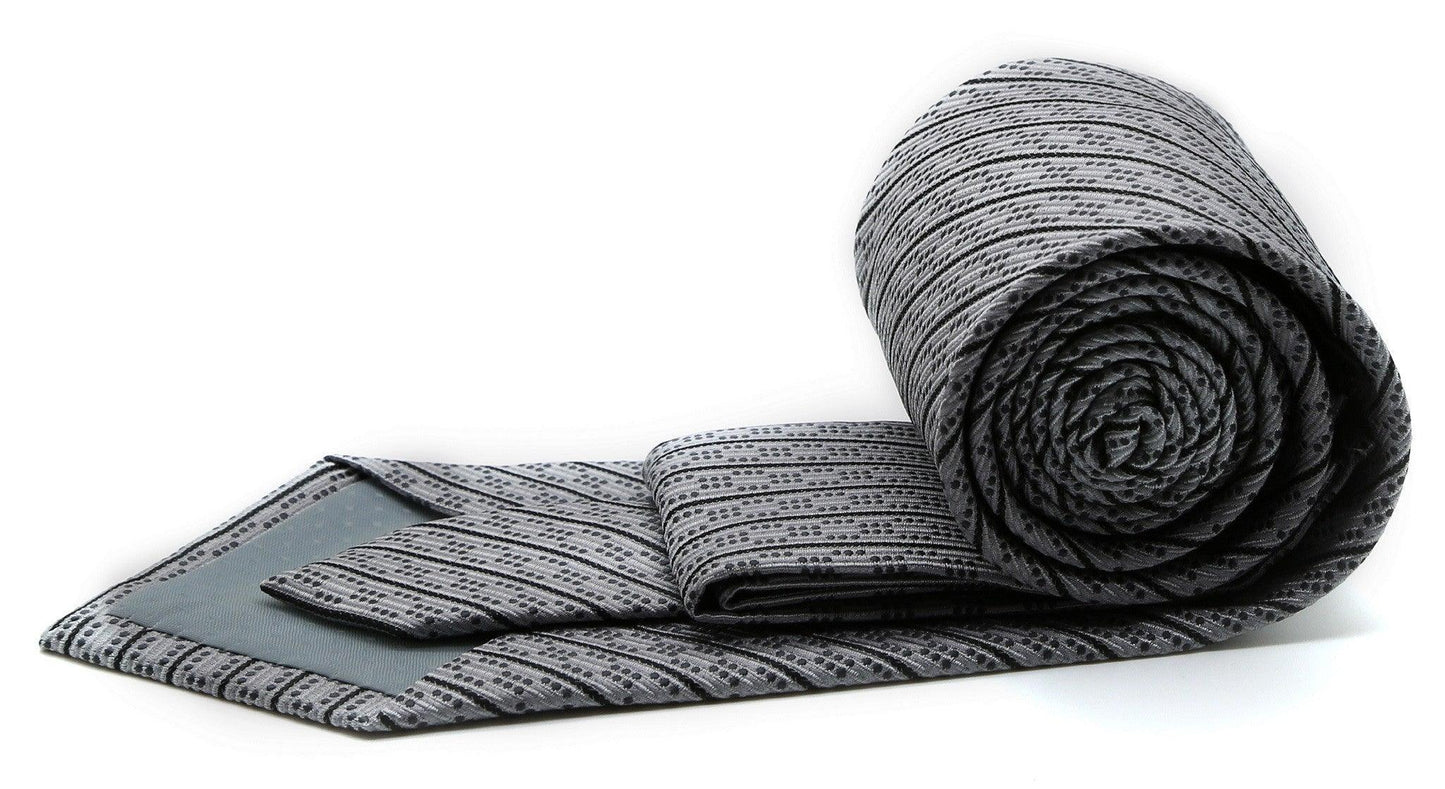 Premium Single Striped Ties - Ferrecci USA 