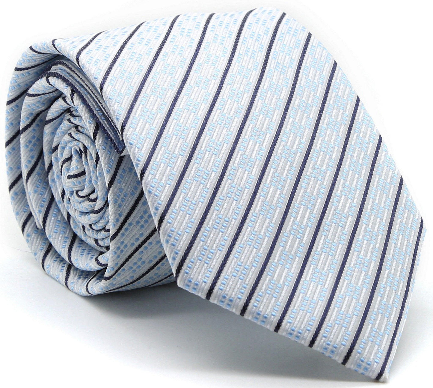 Premium Single Striped Ties - Ferrecci USA 