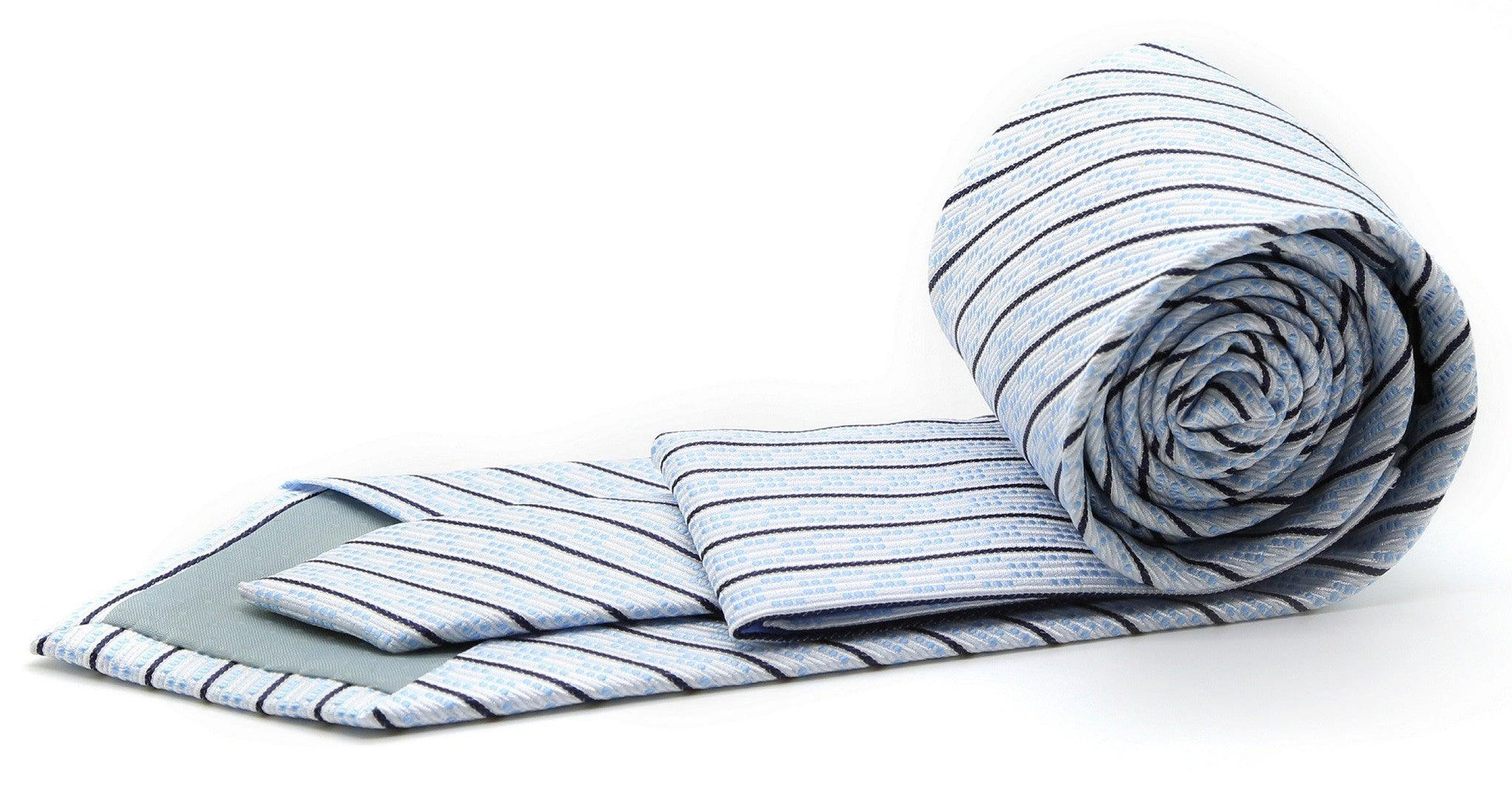 Premium Single Striped Ties - Ferrecci USA 