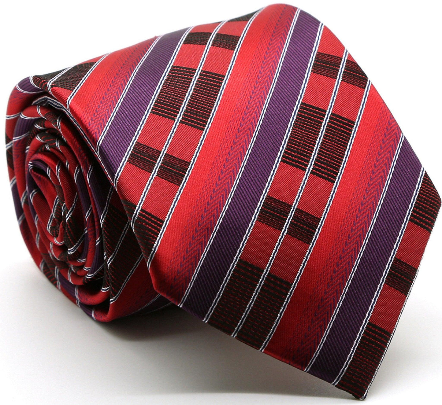 Premium Striped Plaid Ties - Ferrecci USA 