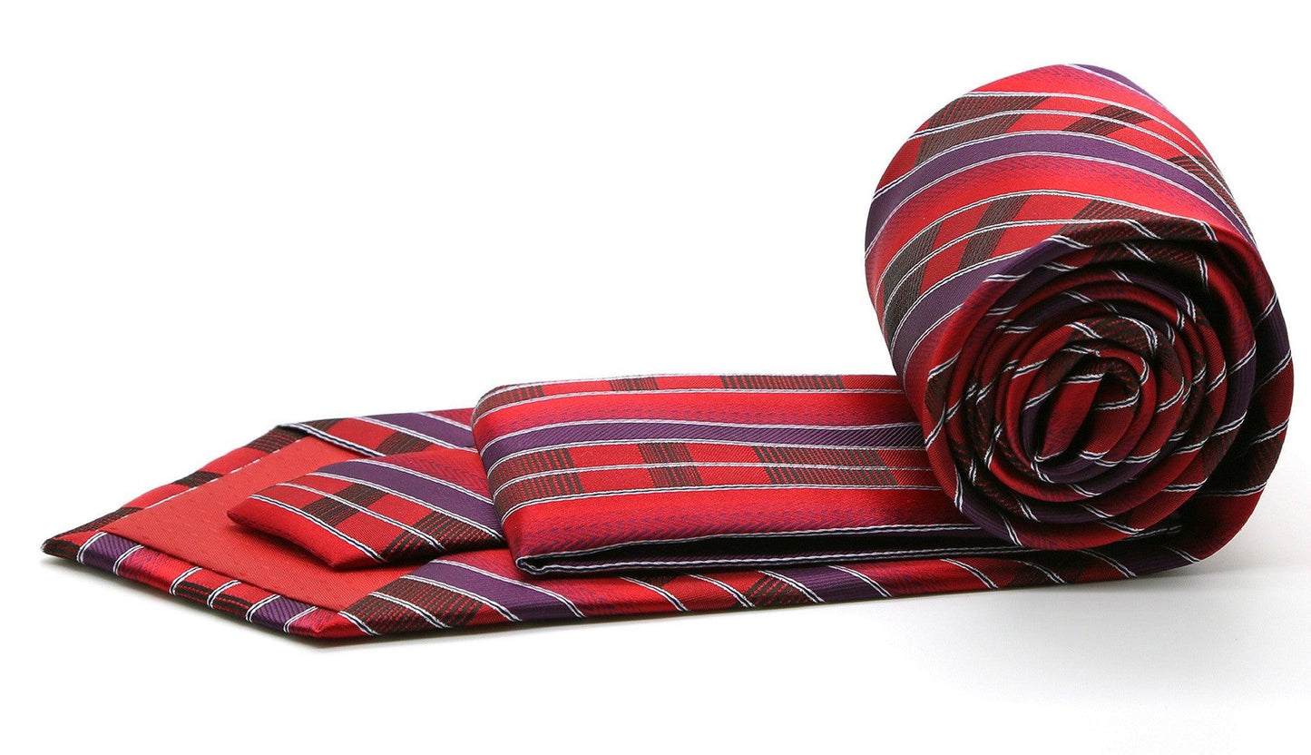 Premium Striped Plaid Ties - Ferrecci USA 